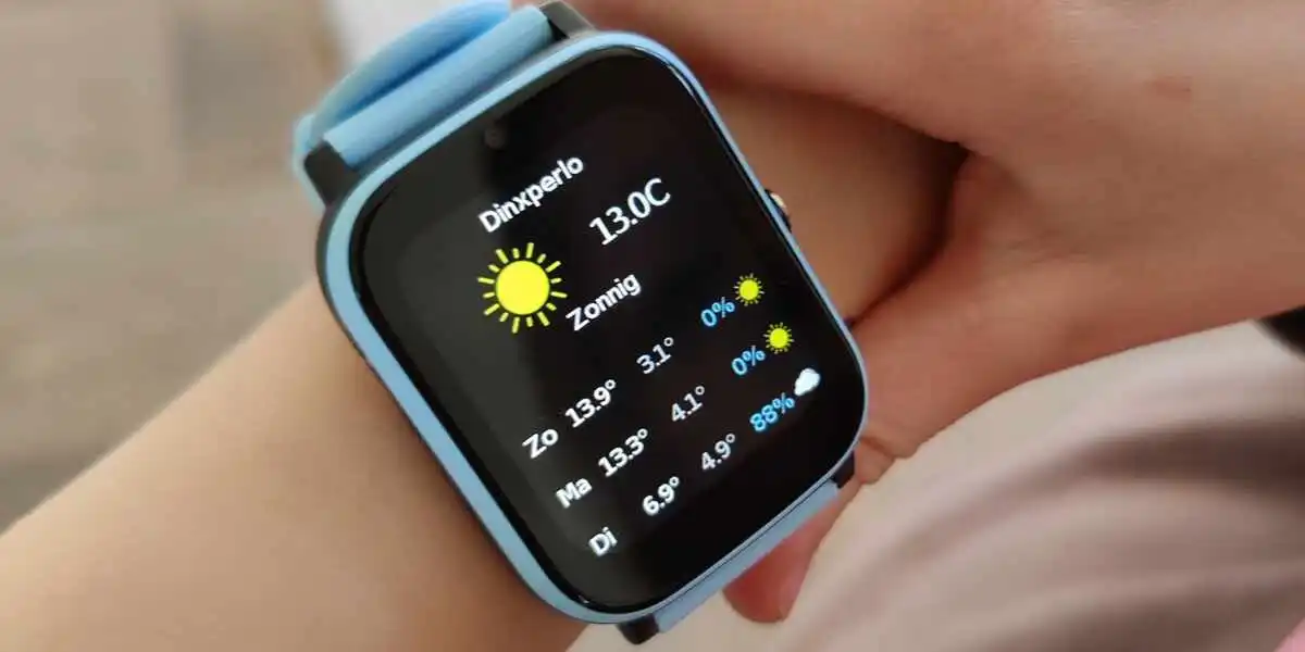 One2track connect next horloge kind review en weer app (GPSExperts.nl test)