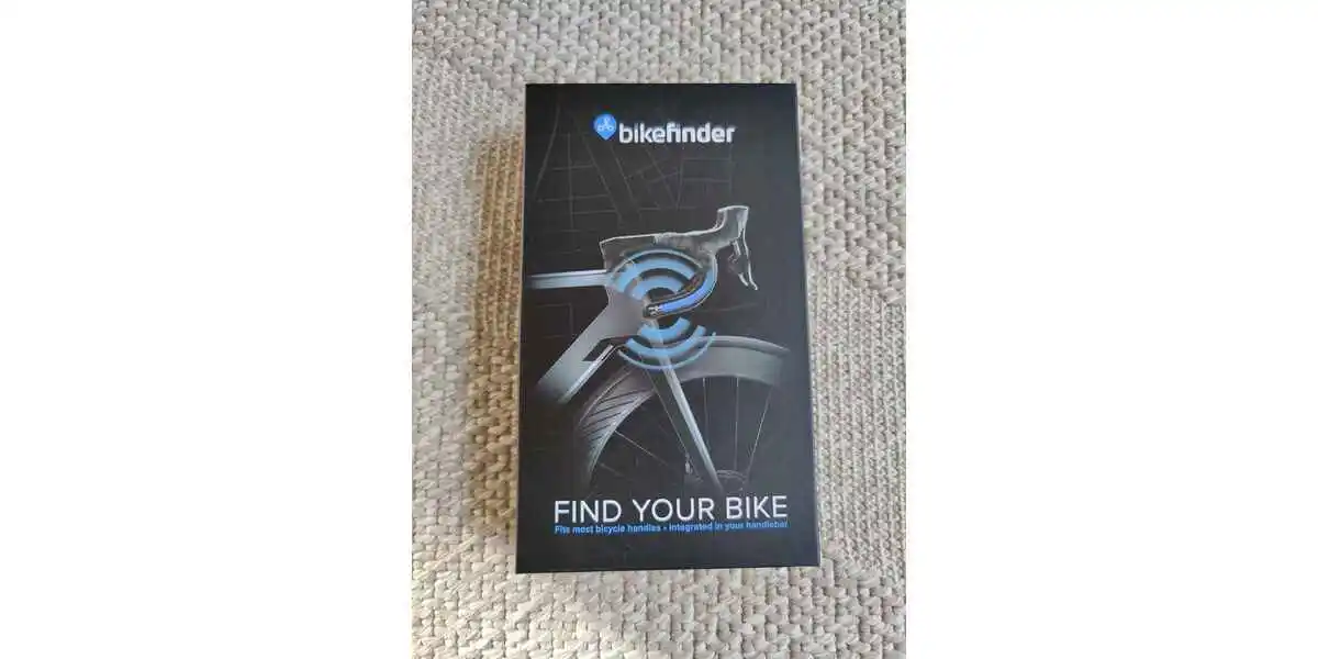 Bikefinder anti-diefstal tracker review voorkant doos (GPSExperts.nl test)