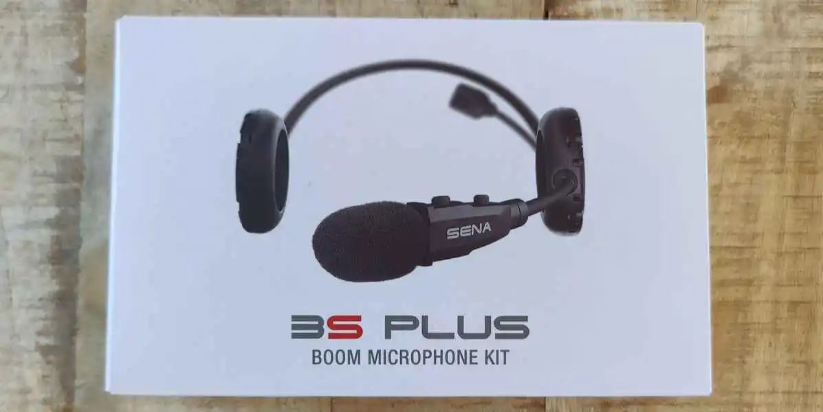SENA 3S Plus Boom review doos voorkant (GPSExperts.nl test)