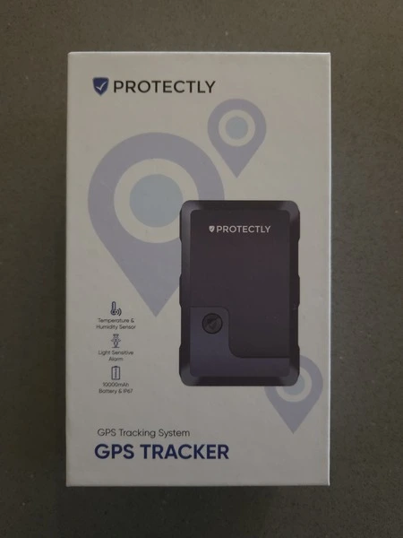 Protectly GPS tracker Extreme doos voorkant (GPSExperts.nl test)